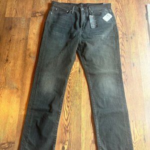 Lucky Brand Jeans 121 Heritage Slim, Black 36W x 32